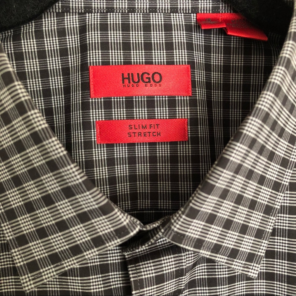 NWT Hugo Boss Slim Fit Stretch Men’s Dress Shirt